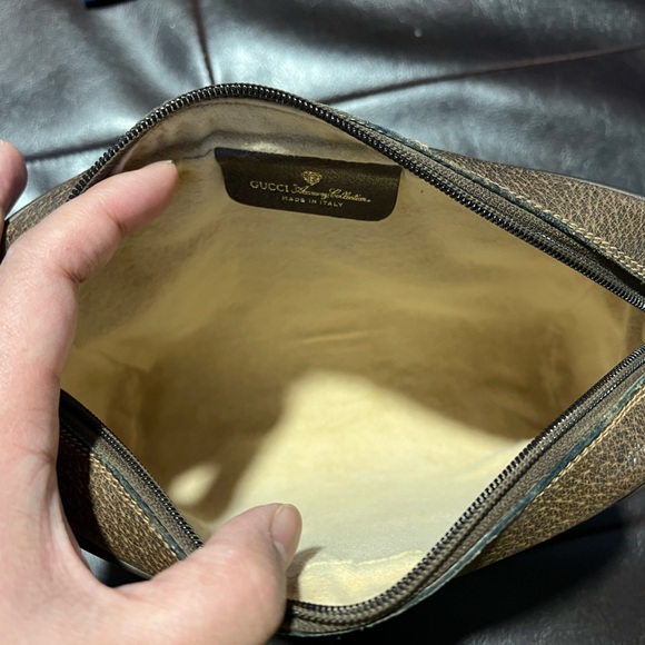 Authentic GG sherry line toiletry pouch - Picture 11 of 13